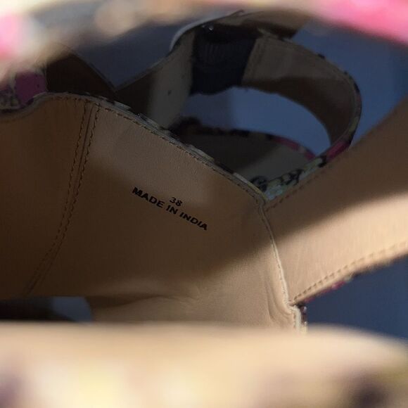FREE PEOPLE PLATFORM WEDGES IN DITSY NEW - Picture 9 of 9